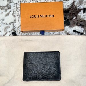 Louis Vuitton Multiple Wallet Damier Graphite Canvas